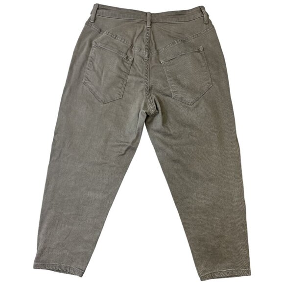 Helmut Lang Slouchy Skinny Pants Gray Cropped Women's sz 27 - Picture 5 of 16